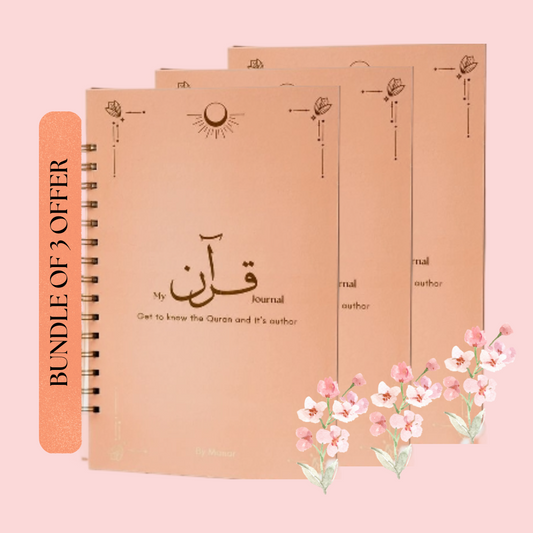 My Quran Journal (Bundle of 3)