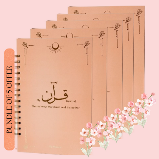 My Quran Journal (Bundle of 5)